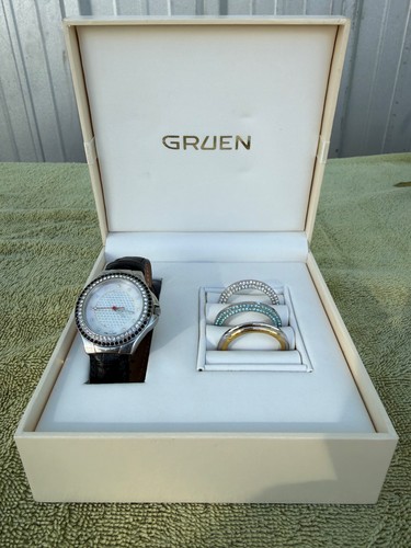 Gruen men quartz wrist watch - gruen, men's